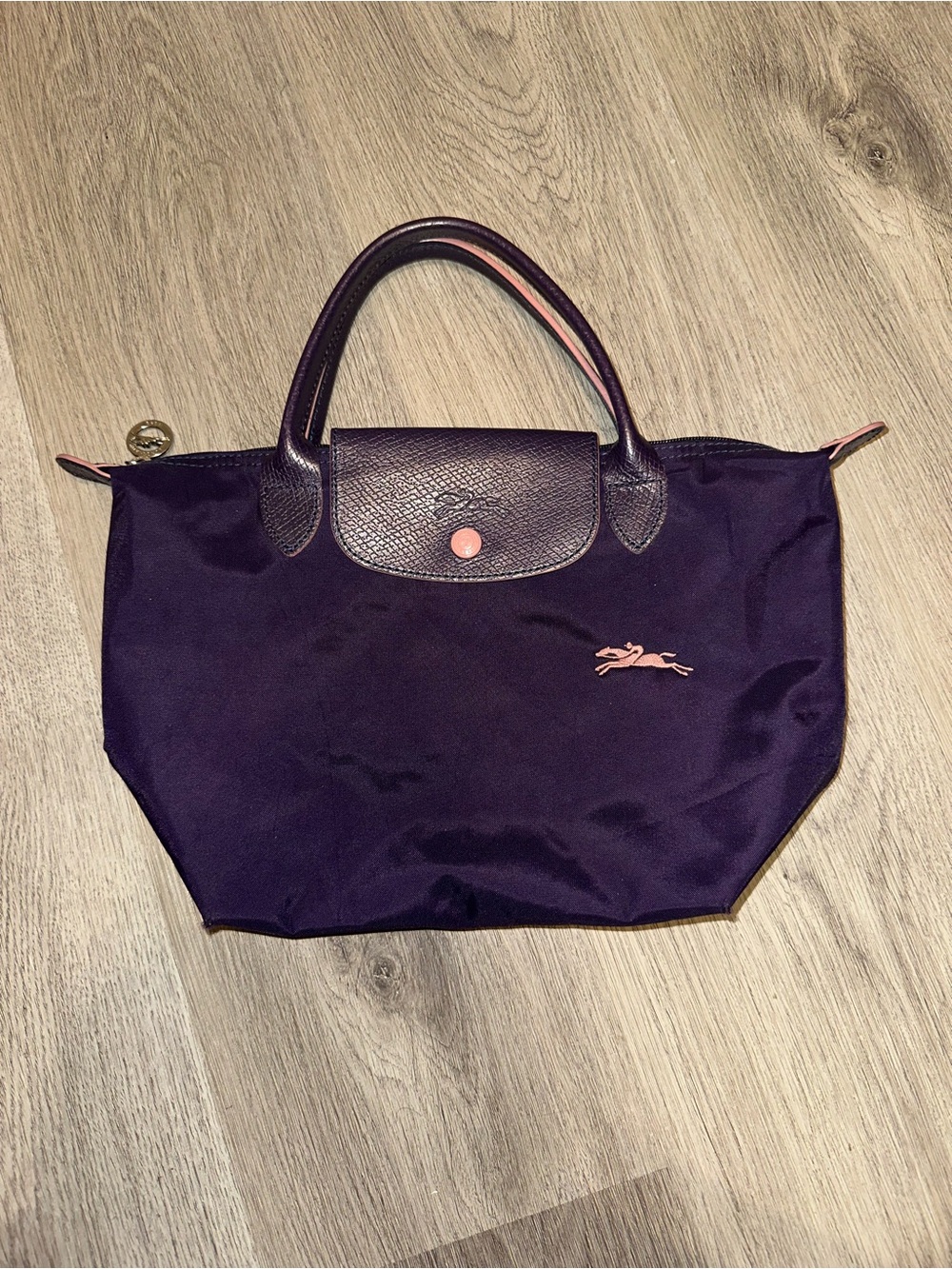LONGCHAMP Le Pilage Club Nylon Tote Bag - Bilberry (Deep Purple)